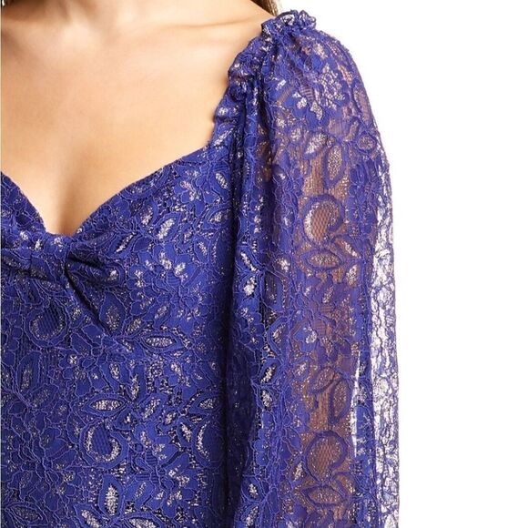 ENDLESS ROSE Bonded Lace Mini Dress - Picture 3 of 6